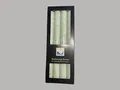 Produktbild: stabkerze mint 22x250mm kerzenfarm hahn 4er Set 100% pflanzliches stearin