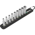 Produktbild: Wera - Set Mit 9 Zyklop-deep-steckschlüsseleinsätz 1/4' Belt A Deep 1