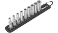 Produktbild: 4013288210371 Zestaw nasadek udarowych długich 1/4 5-13mm, 9cz. WERA