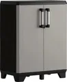 Produktbild: Keter Kunststoffschrank Pro niedrig 68x39x90cm Mehrzweckschrank Geräteschrank