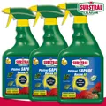 Produktbild: Substral Celaflor 3x 750ml Pilzfrei SAPROL Rosen AF Pflanzen Schutz Pflege Rost