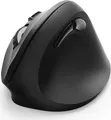 Produktbild: Hama Funkmaus EMW-500 / 182699 | ergonomisch vertikal | 6 Tasten | optisch | 1400 dpi | USB Nano-Empfänger | schwarz