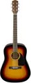 Produktbild: Fender CD-60 Dreadnought V3 DS Akustikgitarre, Walnussgriffbrett, 3-Tone Sunburst, Inklusive kostenloser virtueller Kurse auf Fender Play