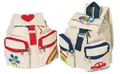 Produktbild: Rucksack rot z. selber bemalen NEU incl. 8 Textilstifte