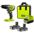 Produktbild: Ryobi ONE+ Akku-Schlagbohrschrauber R18PD5-220S, 18Volt, grün