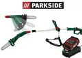 Produktbild: PARKSIDE 20 V AKKU-HOCHENTASTER Astsäge PAHE 20-LI E5 mit Akku und Ladegerät Neu