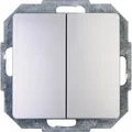 Produktbild: Kopp PARIS – Wechsel/Wechselschalter, Farbe: Silber