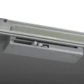 Produktbild: Forte Extras Türstoppersystem 20, Robustes Türstoppersystem für Forte Schwebetürenschrank, Schlafzimmer, Grau, 17,5 cm breit x 1,5 cm hoch x 6 cm tief