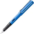 Produktbild: Lamy AL-star Füllfederhalter 028 oceanblue, Feder B, Aluminium eloxiert inkl. Ti