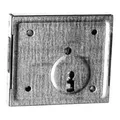 Produktbild: Kastenriegelschloss DIN L/R PZ m. Flachschließbl., 1