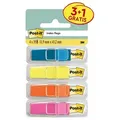 Produktbild: 3M Deutschland GmbH Notizzettel Post-it Index Haftstreifen Mini 4 Farben 11,9x43,2mm 4x35 Blatt