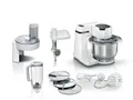 Produktbild: BOSCH MUMS2EW30 Küchenmaschine, 700 W, Schüssel 3,8 l, Edelstahl, 4 Leistungsstufen, Weiß