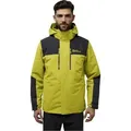 Produktbild: JACK WOLFSKIN Herren 3in1 Jacke Jasper 3in1 Jkt M - Grau/Gelb - L