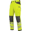 Produktbild: WÜRTH MODYF Warnschutz Bundhose Neon EN 20471 2 - professionelle Arbeitshose für Herren - Warnschutzhose mit Reflektoren - in der Größe 27 in Gelb Anthrazit