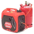 Produktbild: Gas u. Benzin Generator Stromerzeuger 2000 LPG Stromaggregat Inverter 06291