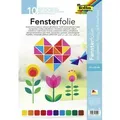 Produktbild: folia Fensterfolie, 230 x 330 mm, farbig sortiert