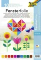 Produktbild: Folia Fensterfolie, 23x33cm, 10 Blatt, farbig sortiert