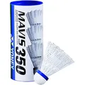 Produktbild: YONEX 187015 Unisex – Erwachsene Mavis 350 6Er Badminton, Weiß, One Size
