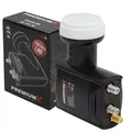 Produktbild: Premium X Unicable LNB - 4 Unikabel + 2 Legacy - 4K Full HD - mit Wetterschutz für Satellitenschüssel - Einkabel System Digital TV Fernseher Receiver - Schwarz
