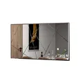Produktbild: Spiegel Wandspiegel Silber 120 x 60 cm Deko Spiegel Kosmetikspiegel Modern 6740