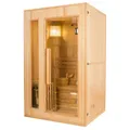 Produktbild: Sauna Saunakabine Finnische Traditionelle 2-Sitzer Komplettpaket Harvia 3,5 kW