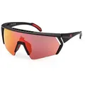 Produktbild: Adidas  SP0063 02U - Sportbrille  - Schwarz matt/Rot