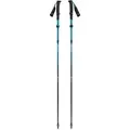 Produktbild: Trekkingstöcke Distance Carbon FLZ, Fitnessgerät anthrazit/blau, 1 Paar, 125-140 cm