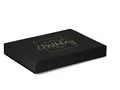 Produktbild: Premium Geschenkbox Geburtstag, Geschenkkarton, Magnetbox, Magnetfaltbox, Geschenkverpackung für Geburtstag mit Schriftzug, 31x22x4cm, Schwarz matt mit Gold