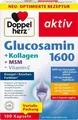 Produktbild: Doppelherz Glucosamin 1600 + Kollagen + MSM + Hyaluron 100 Kapseln