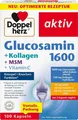 Produktbild: ✅ Doppelherz Glucosamin 1600 + Kollagen + MSM + Hyaluron 100 Kapseln ✅