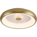 Produktbild: Just Light. LED-Deckenleuchte Vertigo Messing Matt Ø 46,5 cm