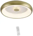 Produktbild: Just Light 14384-60 VERTIGO LED-Deckenleuchte LED 29W Messing