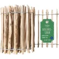 Produktbild: Creative Home Zaun Staketenzaun Haselnusszaun, Lattenabstand 7-9 cm, Gartenzaun Holz 500 cm x 50 cm