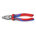 Produktbild: KNIPEX 03 02 200 Kombizange mit Comfort-Griffen schwarz atramentiert 200 mm