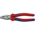 Produktbild: Kombizange KNIPEX Länge: 200mm (poliert, Mehrkomponenten-Griffhüllen)