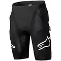 Produktbild: Alpinestars A-Impact Plasma Fahrrad Protektorenshorts, schwarz-weiss, Größe S für Männer