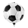 Produktbild: Folienballon - Ø 40 cm - Kugelballon - Fußball Orbz ungefüllt