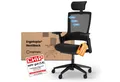 Produktbild: Ergotopia Bürostuhl ergonomischer Schreibtischstuhl NextBack, Drehstuhl mit 3D Armlehnen & verstellbarer Kopfstütze