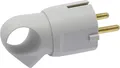 Produktbild: LEGRAND Schutzkontakt-Stecker Knickschutz mit Ausziehhilfe grau