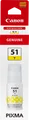 Produktbild: Canon GI-51 Tintenflasche Gelb 4548C001AA
