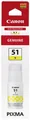 Produktbild: Canon 4548C001 GI-51Y Nachfülltinte Original Gelb 70ml