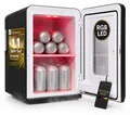 Produktbild: Sommertal KS15 Mini Kühlschrank, zum kühlen und heizen, Volumen 15L, AC für Haus Steckdose und DC für Auto 12V Betrieb, Bierkühlschrank lautlos Getränkekühlschrank klein