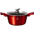 Produktbild: BerlingerHaus GRANITE POT 20cm Red METALLIC LINE BH-1256 (20 cm, Aluminium) (BH/1256N)