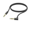 Produktbild: HAMA 3.5 mm Klinke, 1 m Aux-Kabel Schwarz