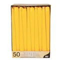 Produktbild: Papstar 17970 50 Leuchterkerzen Ø 2.2 x 25 cm, gelb