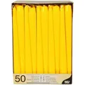 Produktbild: Papstar 17970 50 Candles Diameter 2.2 X 25 Cm Yellow