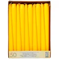 Produktbild: 50 STARPAK Kerzen gelb