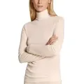 Produktbild: Calida True Confidence Polo Shirt Long Sleeve Elfenbein X-Small Damen