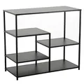 Produktbild: riess-ambiente.de Industrial Regal DURA Steel 90cm schwarz Metall Konsole