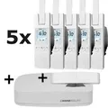 Produktbild: HOMEPILOT Gateway premium + 5x RolloTron premium smart + Sensor + Sonnensensor